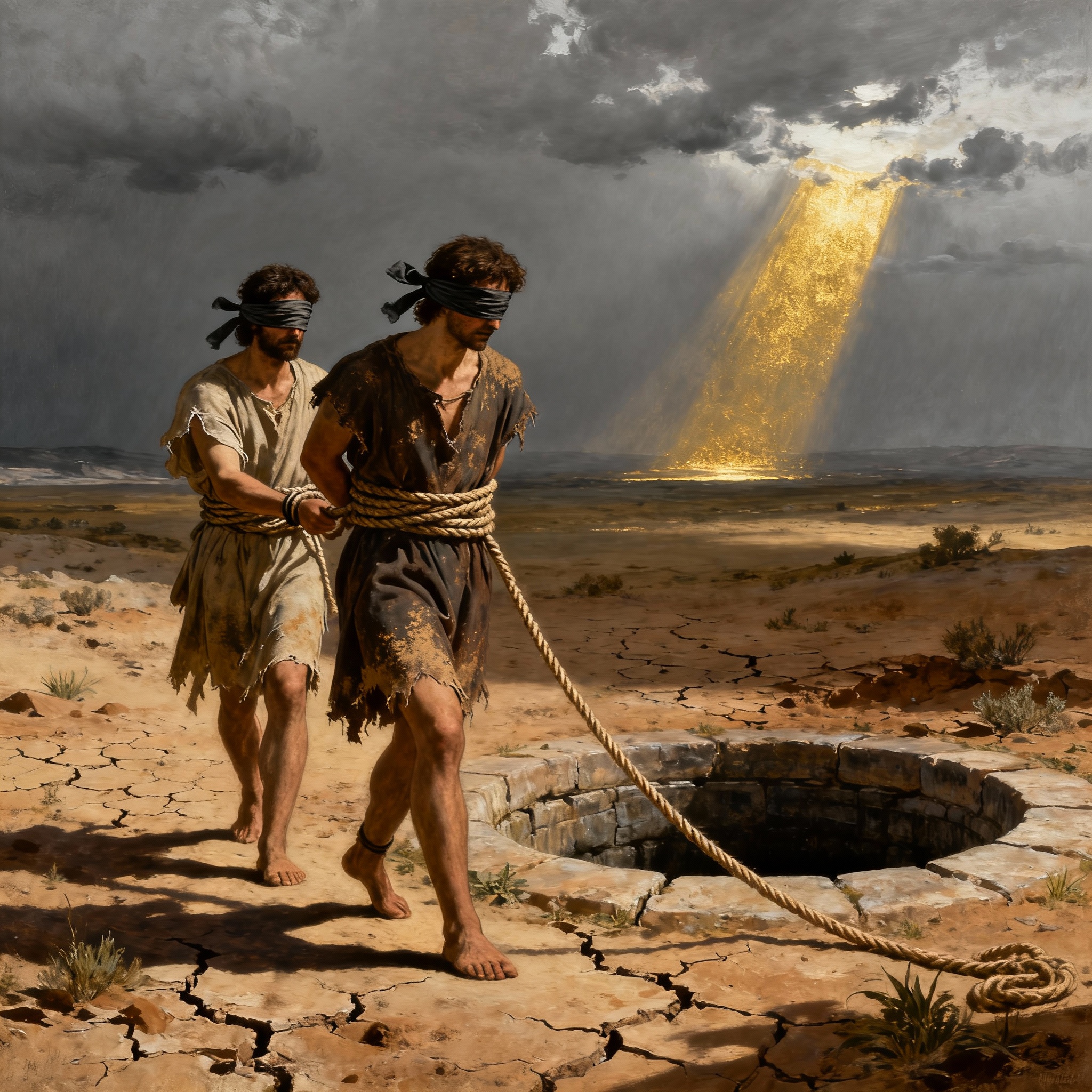 Parábola del ciego guiando al ciego