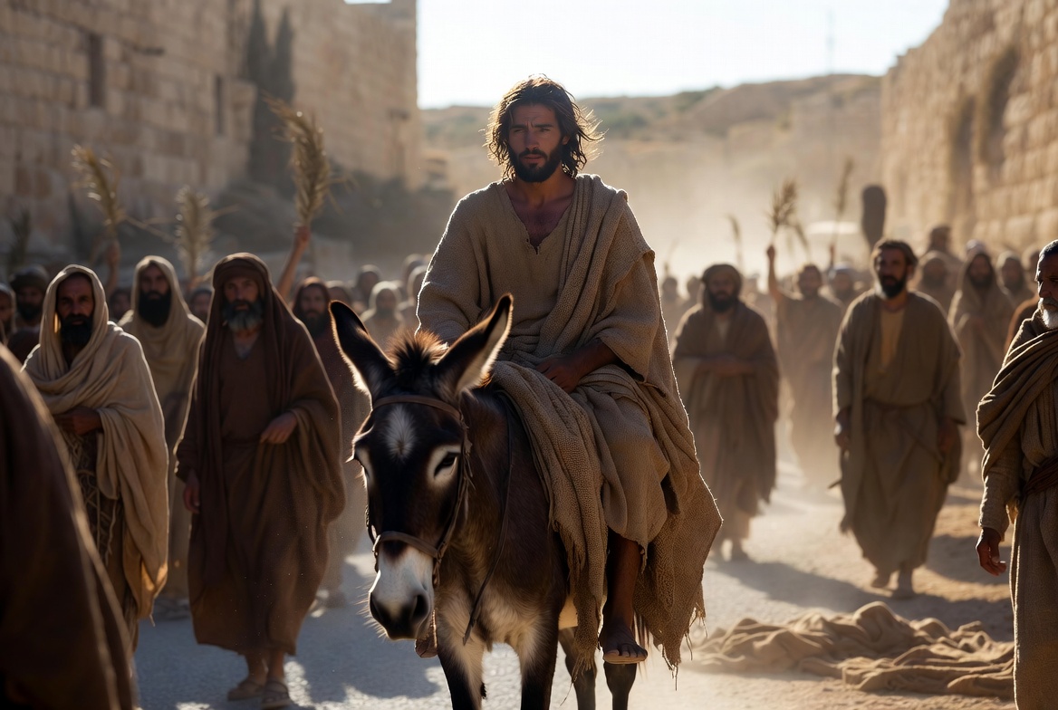Triumphal Entry on Donkey